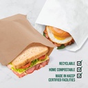 Flat Paper Bags #4 260x235mm White