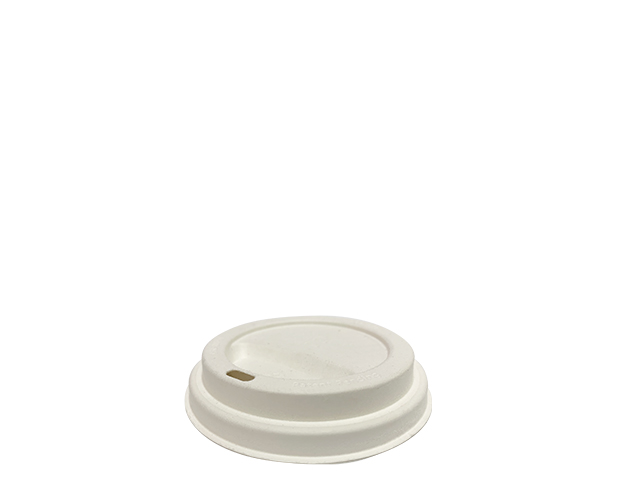 Sugarcane Lid to fit 12 & 16 oz cups | 90mm Ø