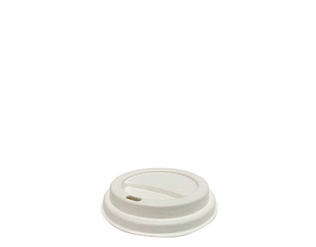 Sugarcane Lid to fit 6 & 8oz cups | 80mm Ø
