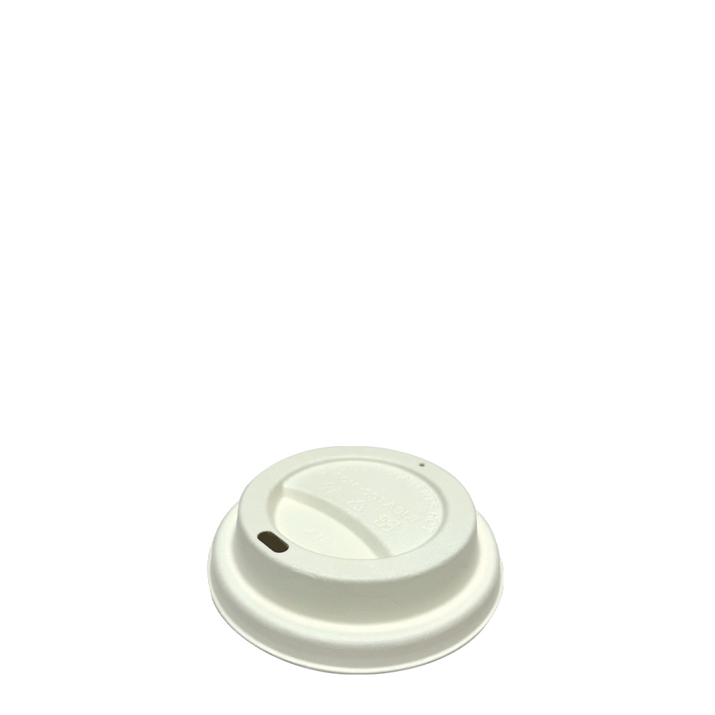 Sugarcane Combo Lid to fit 8, 12 & 16 oz cups