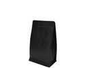 250g Box Bottom Coffee Bag | Matte black