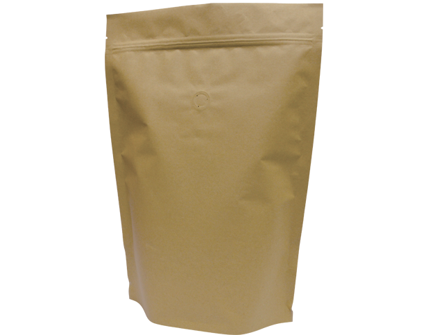 1kg Stand-Up Coffee Pouch | Brown kraft