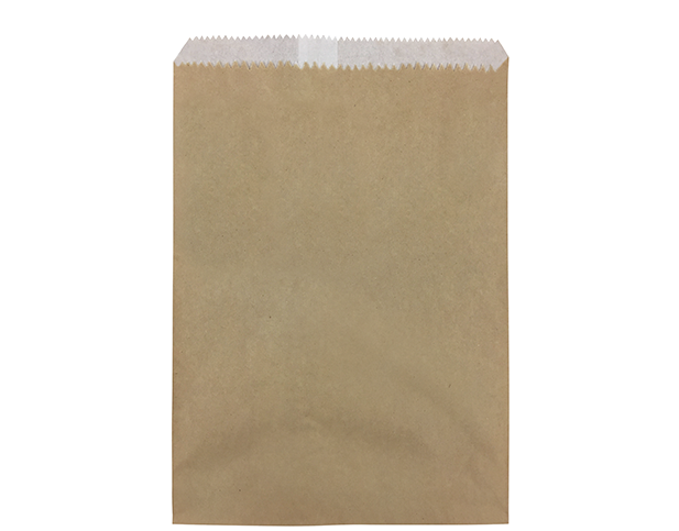 #2 Long Greaseproof Lined Paper Bag | Brown