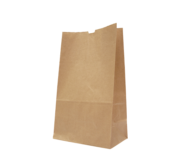 #10 SOS Paper Bags 330x200+120mm Brown
