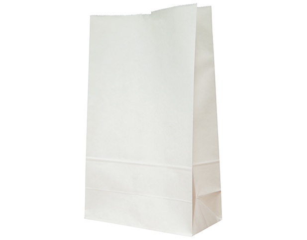 #16 SOS Paper Bag | White
