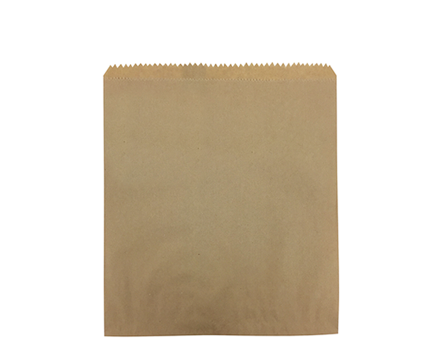 Flat Paper Bags #4 260x235mm Brown