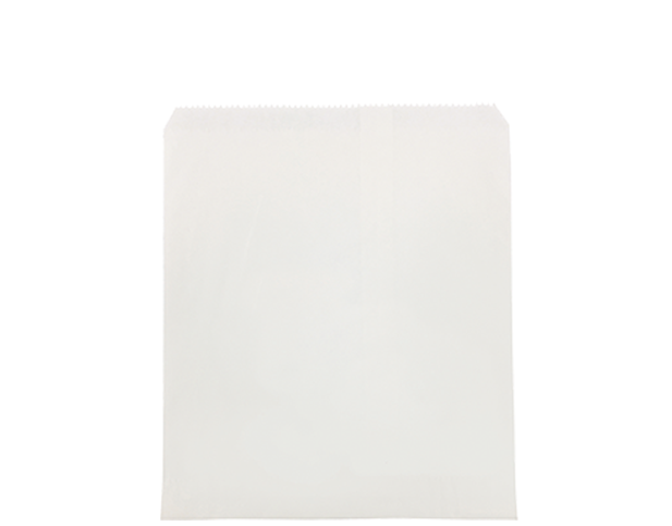 #4 Flat Paper Bag | White