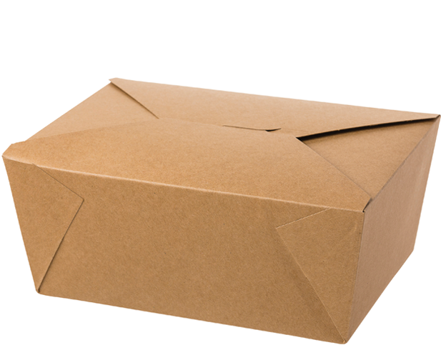 Extra-Large Rectangular Meal Pail | Brown