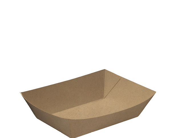 Small Food Tray #2 | Brown kraft