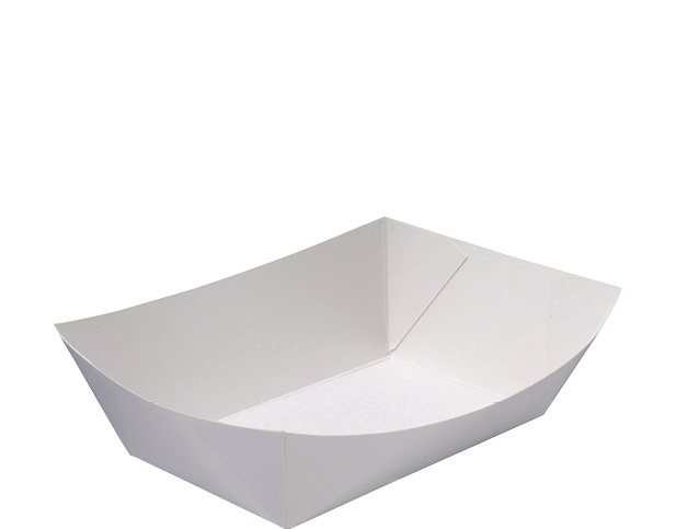 Medium Food Tray #3 | White