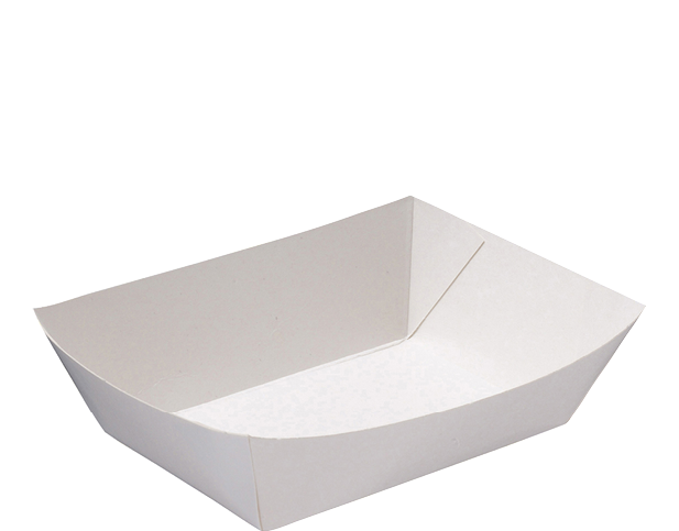 Large Food Tray #4 | White