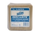 1 Ply Serv-Rite® Brown Dispenser Napkins