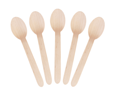 Envirocutlery Wooden Spoons 160 mm
