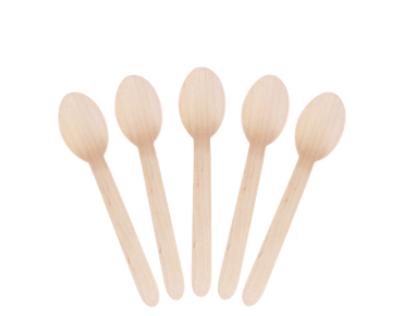 Envirocutlery Wooden Teaspoons 110 mm