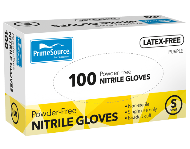 Nitrile Gloves Small Purple