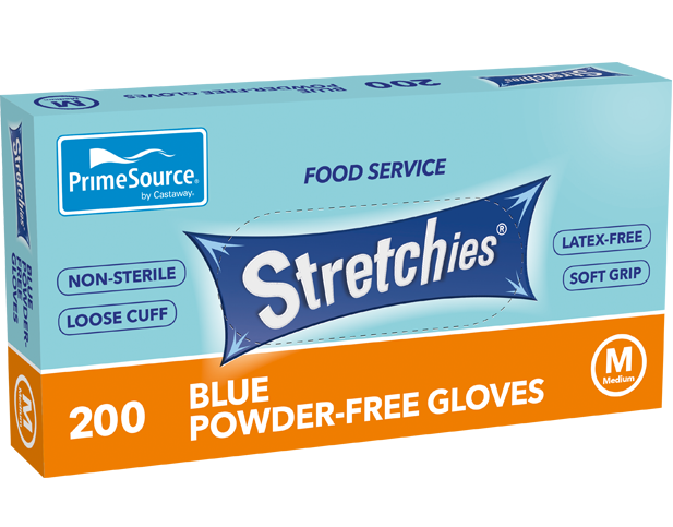 Medium Stretchies® Gloves | Blue