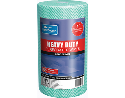 Heavy Duty Wipes Rolls 530x300mm Green