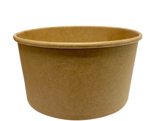 [CA-TKBL1000] Takeaway Bowl Round PE Lined 1000ml Kraft