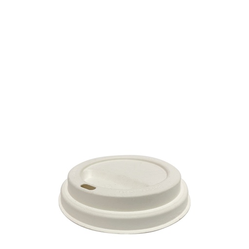[CA-BGLID12] Sugarcane Lid to fit 12 & 16 oz cups | 90mm Ø