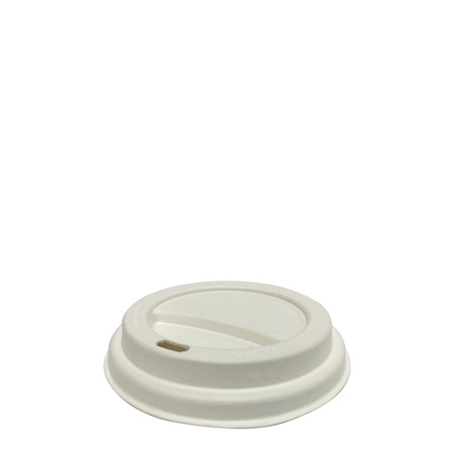 [CA-BGLID68] Sugarcane Lid to fit 6 & 8oz cups | 80mm Ø