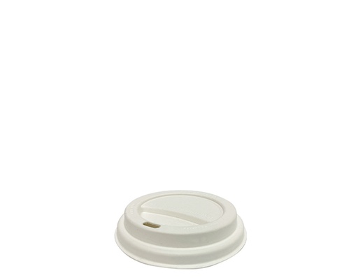 [CA-BGLID68] Sugarcane Lid to fit 6 & 8oz cups | 80mm Ø