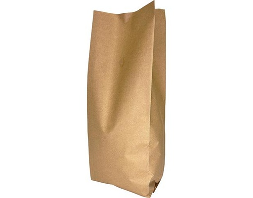 [RS-CBSG-1KG-P5-BV-BRN] 1kg Side Gusset Coffee Bag | Brown Kraft | PrimeVent | Open Top | K-Seal