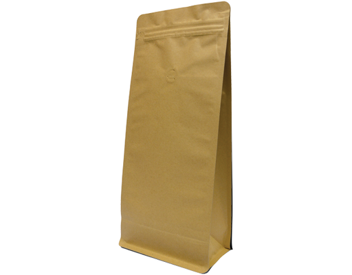 [CA-CBB1KG-BRN] 1kg Box Bottom Coffee Bag | Brown kraft