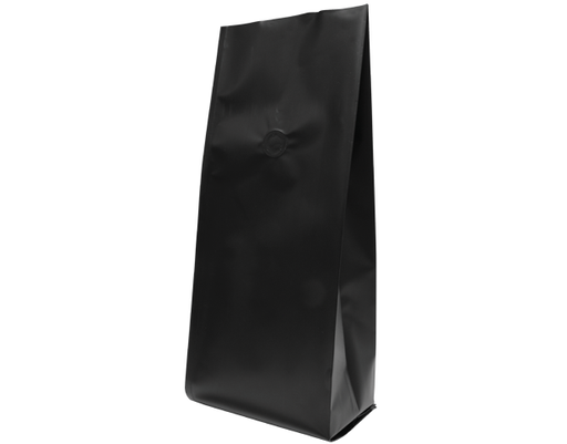 [CA-CBSG1KG-BLK] 1kg Side Gusset Coffee Bag | Matte black