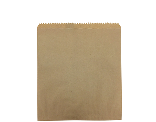 [CA-BF04] Flat Paper Bags #4 260x235mm Brown