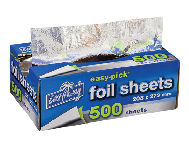 [CA-FS-MED] Easy-Pick® Heavy Duty Cut Aluminium Foil Sheets (Medium)