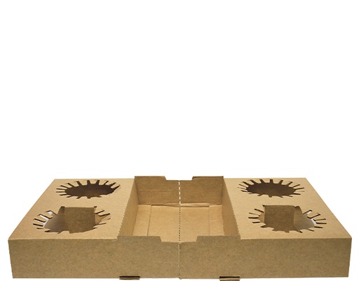 [CA-4CUP-TRAY] 4 Cup Carry Tray to suit 8 - 24 oz cups