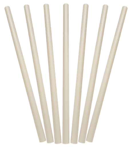 [CA-PSJUM-WHT] Jumbo Paper Straw | White