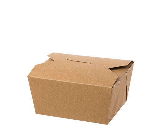 [CA-MP1-BRN] Small Rectangular Meal Pail | Brown