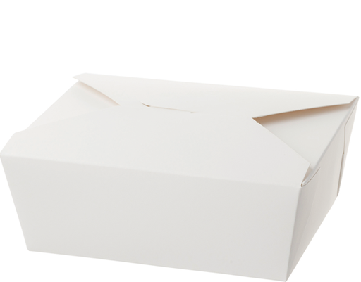 [CA-MP4-WHT] Extra-Large Rectangular Meal Pail | White