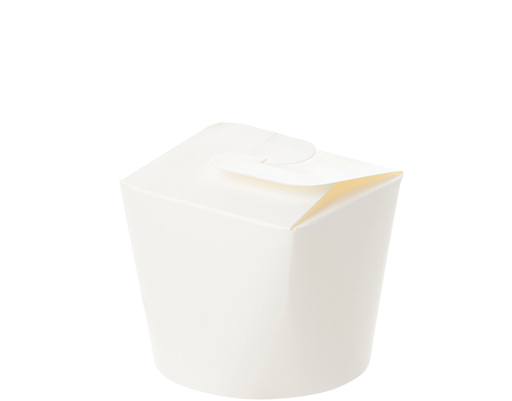 [CA-RFP8-WHT] 8oz Round Food Pail | White