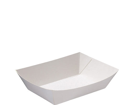 [CA-TR2-W] Small Food Tray #2 | White