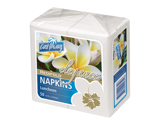 [CA-NAPELRF] RediFold Elegance® Luncheon Napkins | White