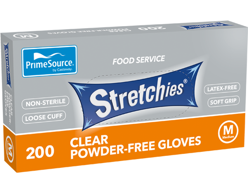 [PS-SEG-MED] Medium Stretchies® Gloves | Clear