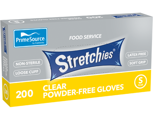 [PS-SEG-SML] Small Stretchies® Gloves | Clear