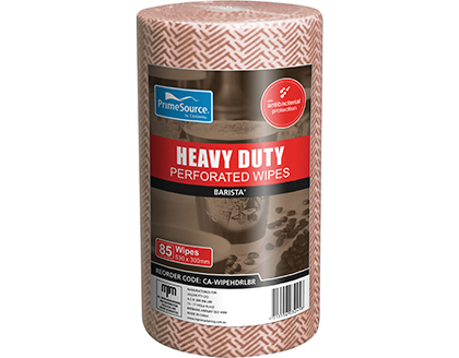 [CA-WIPEHDRLBR] PrimeSouce Heavy Duty Wipes Rolls Brown 530x300mm